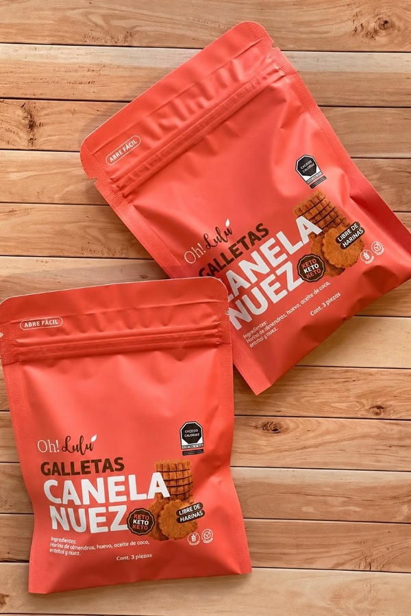 Galletas canela nuez