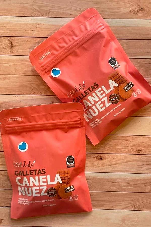 Galletas canela nuez