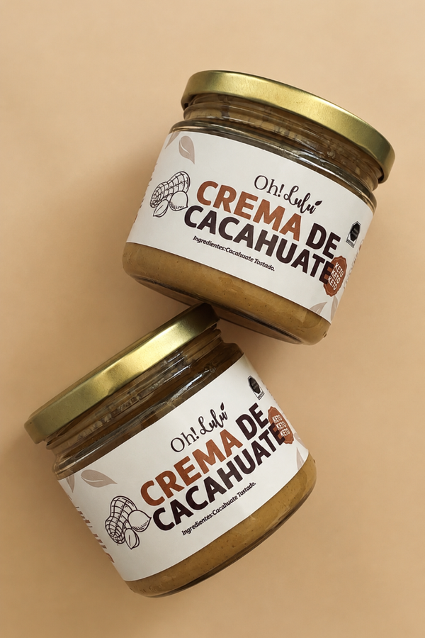Crema de cacahuate