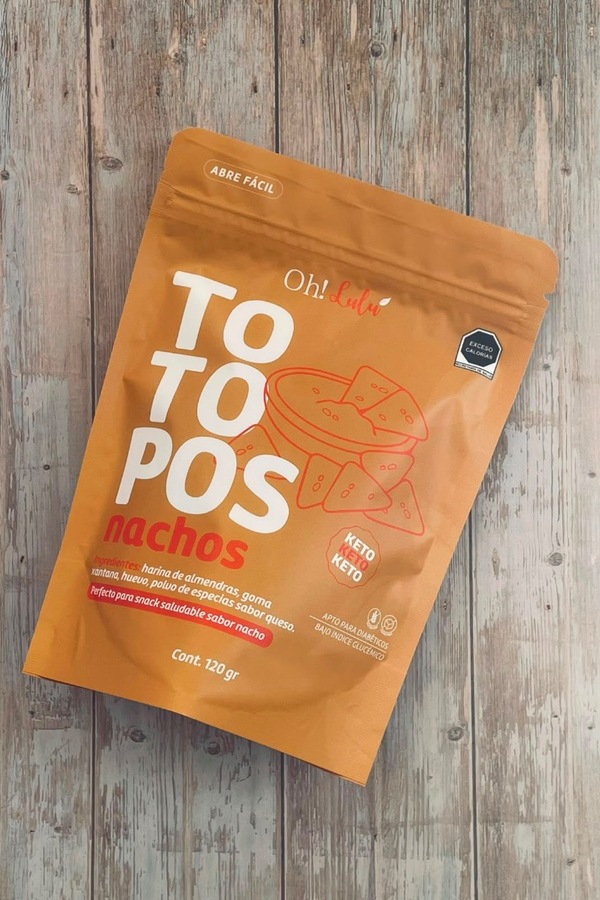 Totopos sabor nacho